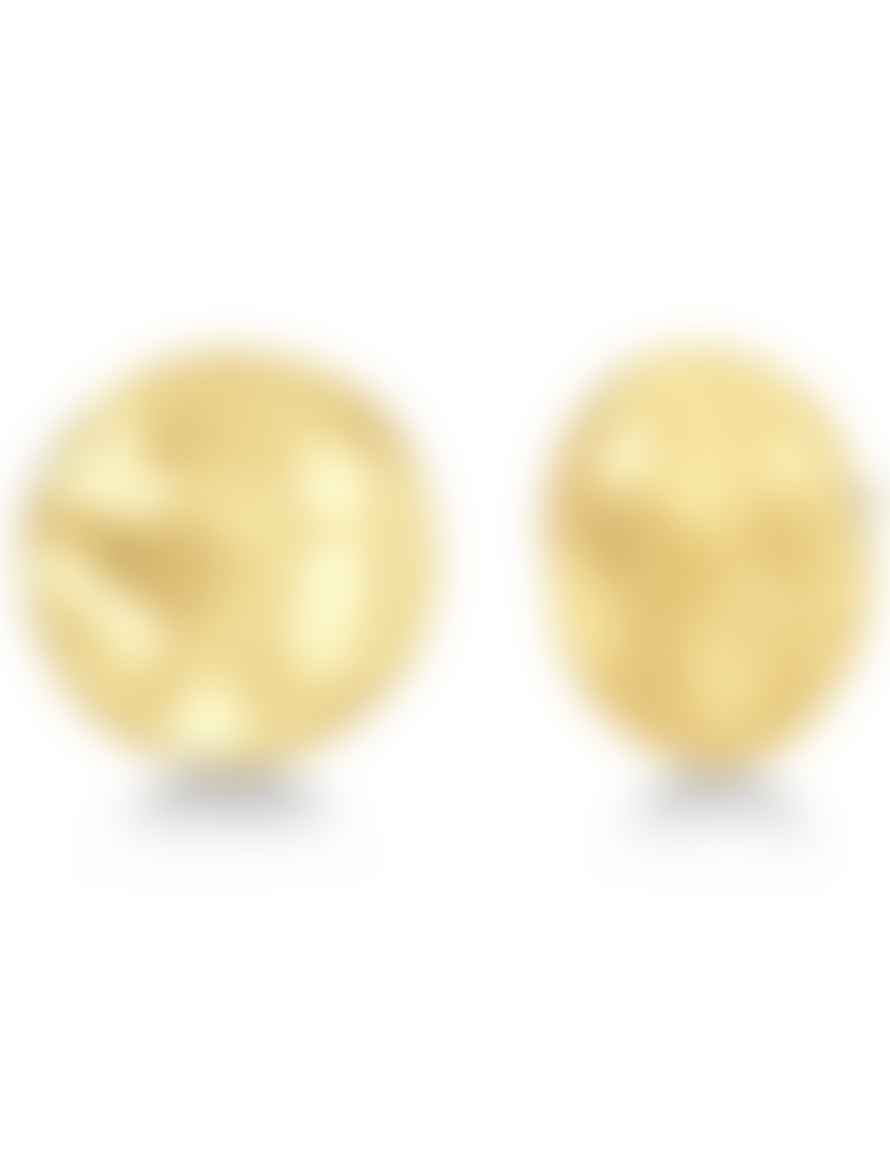 Edblad Flowy Stud Maxi Earrings - Gold