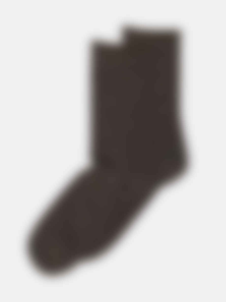 mp Denmark Lucinda Glitter Socks - Dark Brown