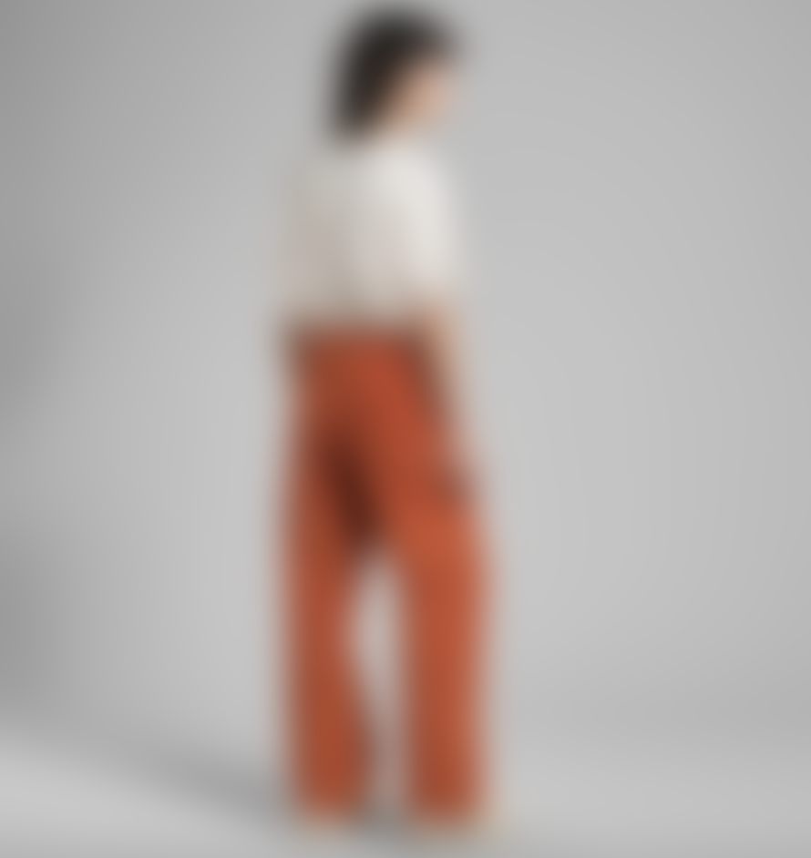 dedicated Workwear Pants Vara Corduroy Cinnamon Orange