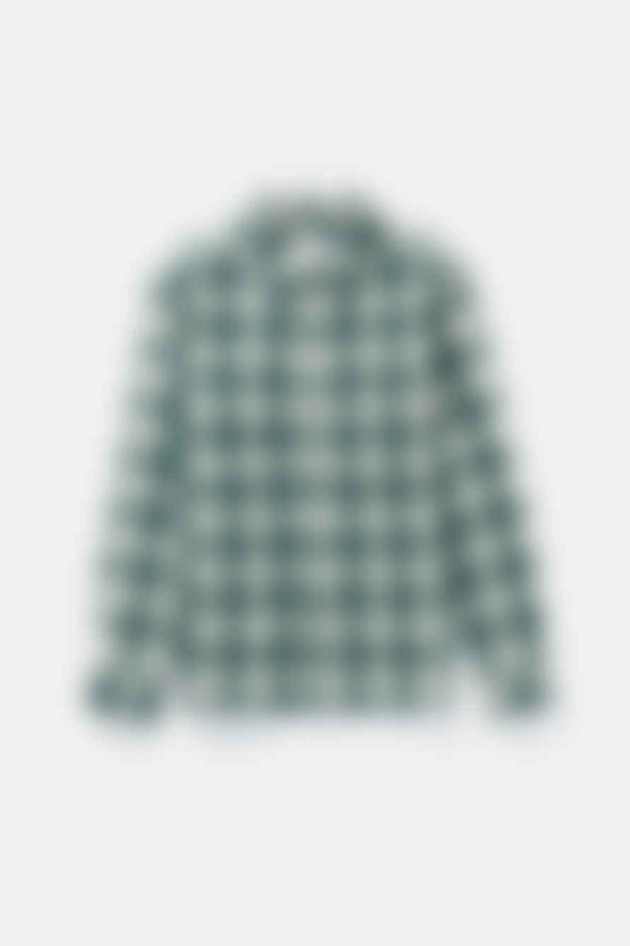 Rhythm. Green Plaid Flannel Shirt