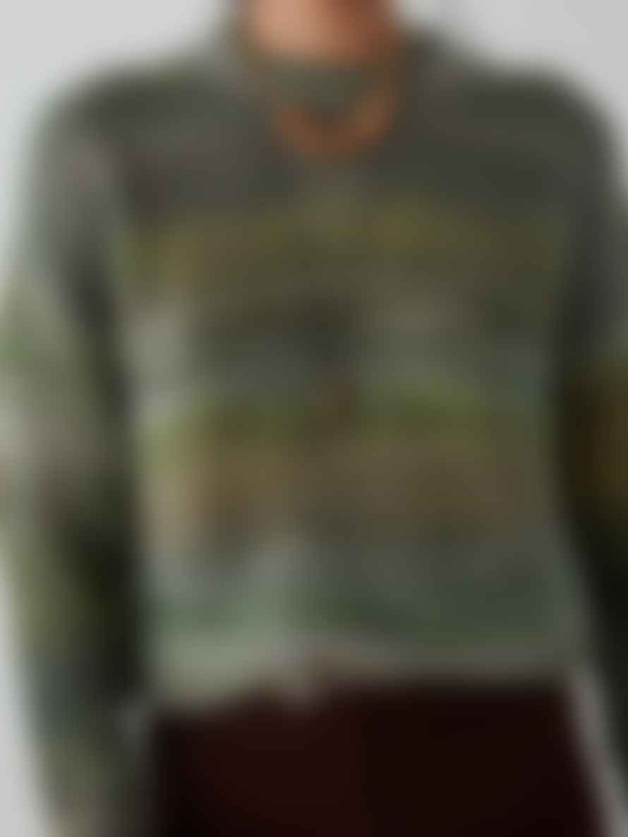 Maison Hotel Maison Hotel Finn Sweater Musgo Celery