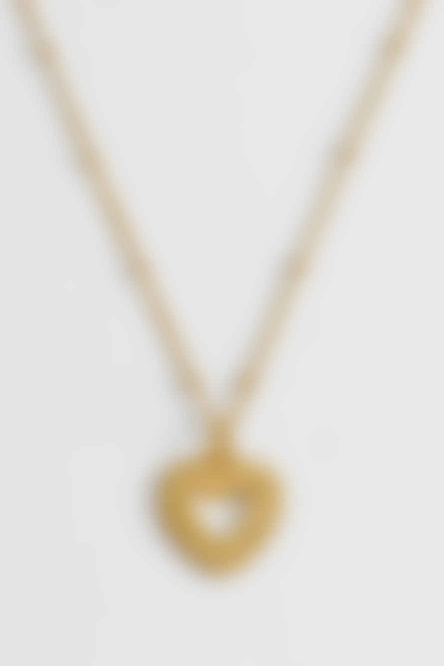 Estella Bartlett  Heartburst Necklace - Gold