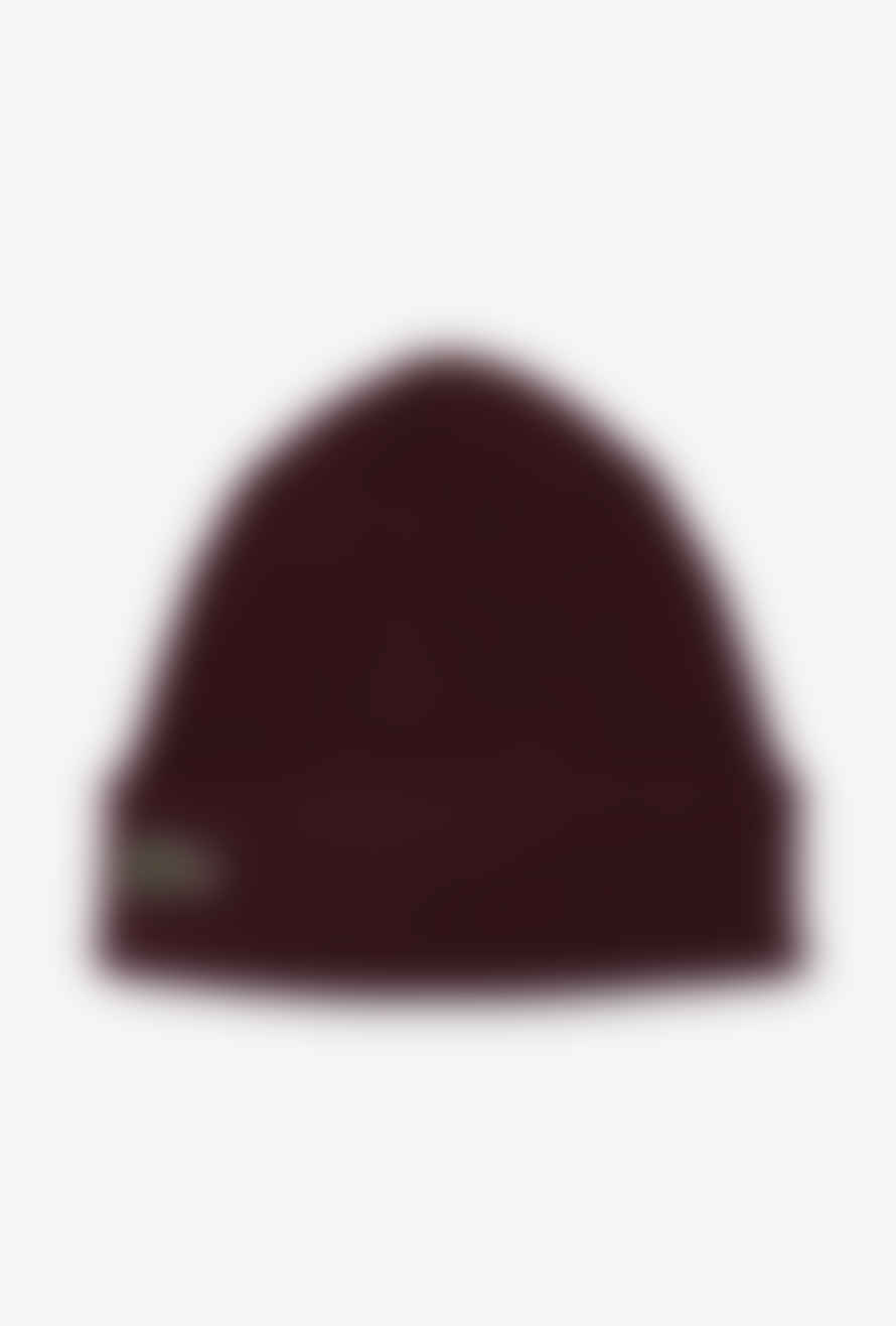 Lacoste Lacoste Men's Rib Knit Brushed Wool Beanie