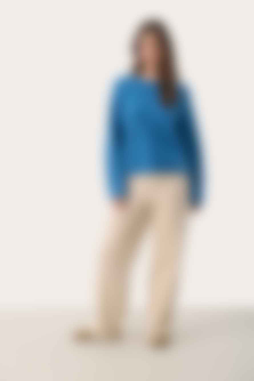 Part Two Luah Jumper Sky Blue Wool & Cashmere