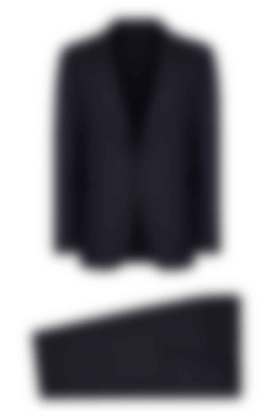 Canali Dark Blue Wool Modern Fit Suit 13280/31-Aa03947-302