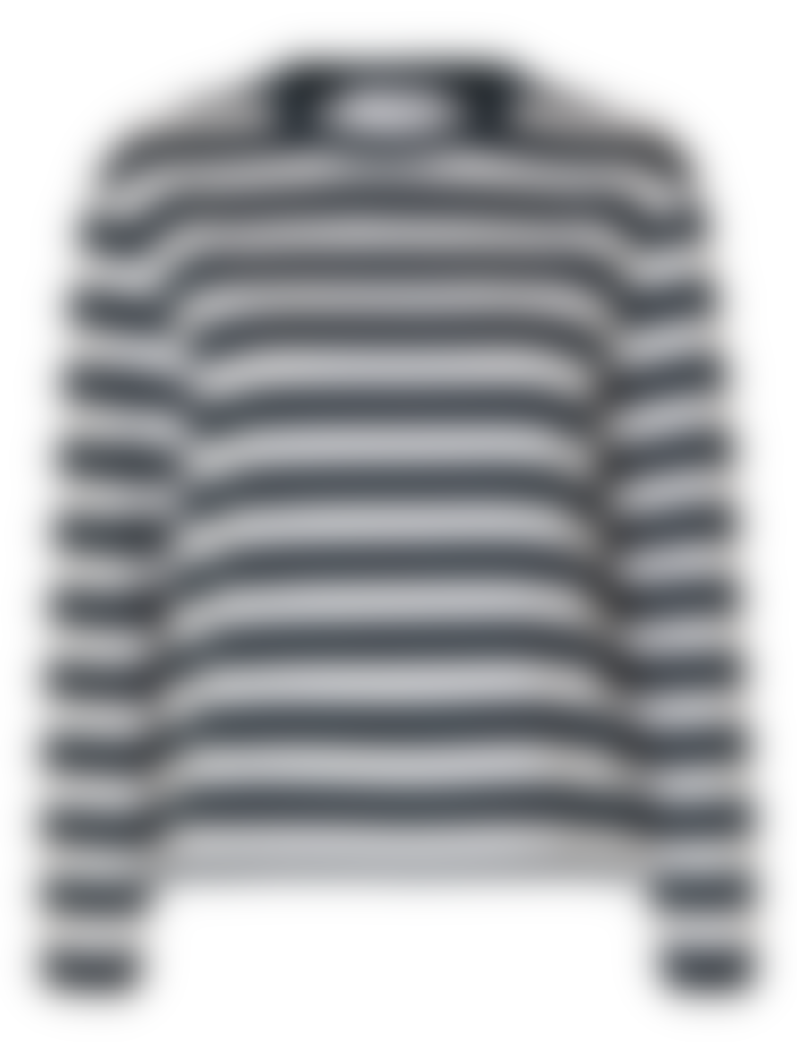 Selected Femme Essential LS Striped Boxy Tee