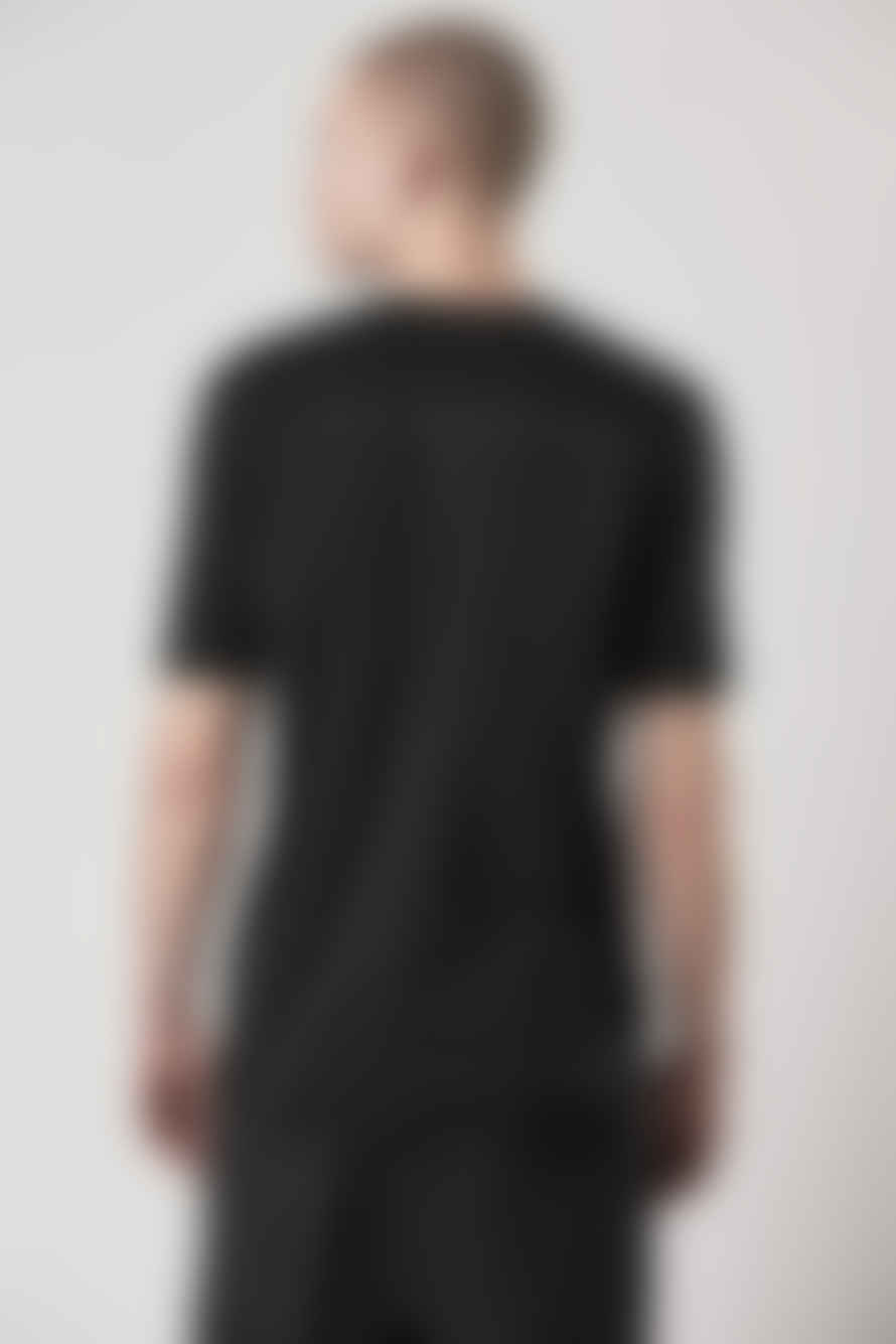 thom krom M Ts 818 Round Neck T-shirt Black