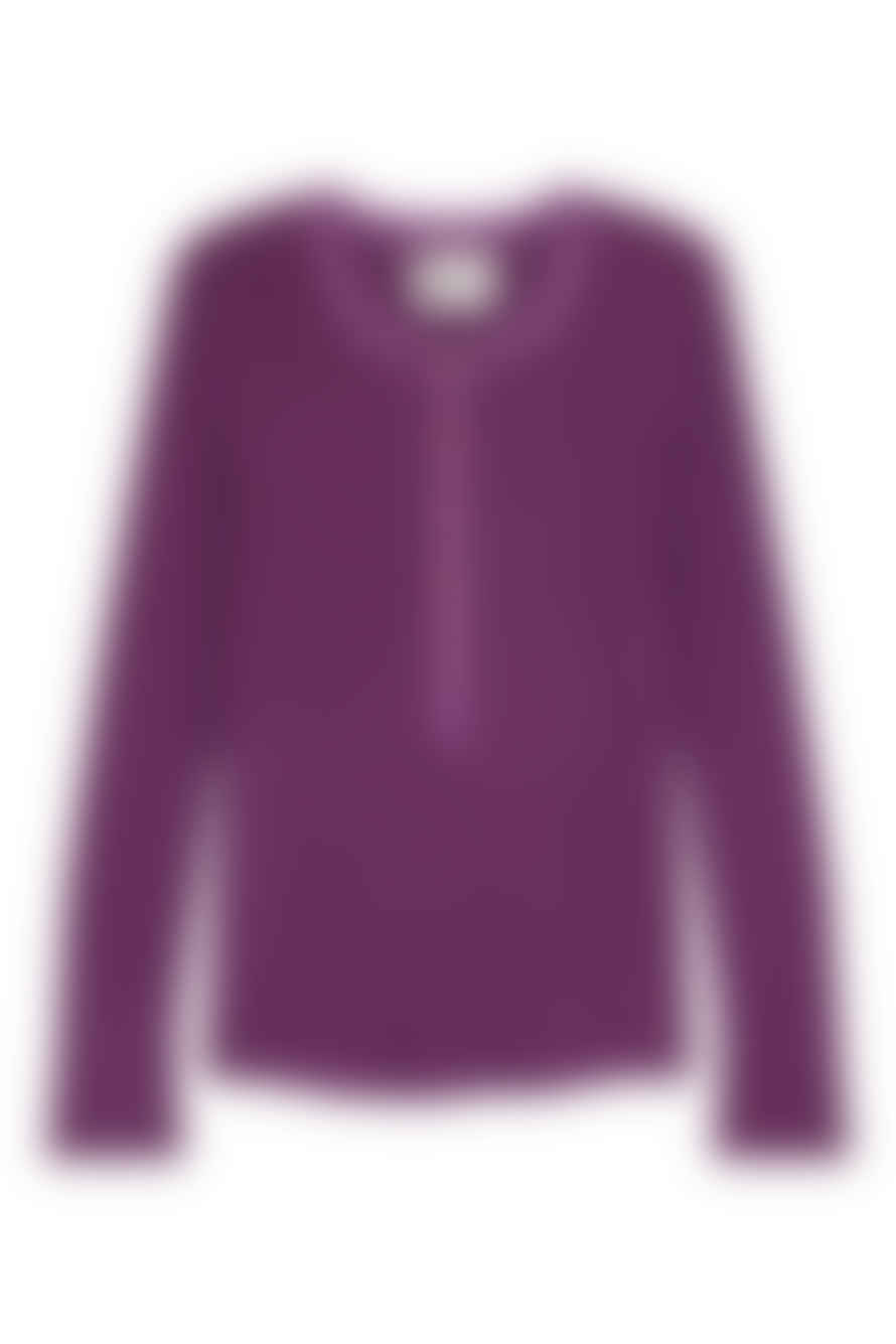 Leon & Harper Purple Thaisse Top