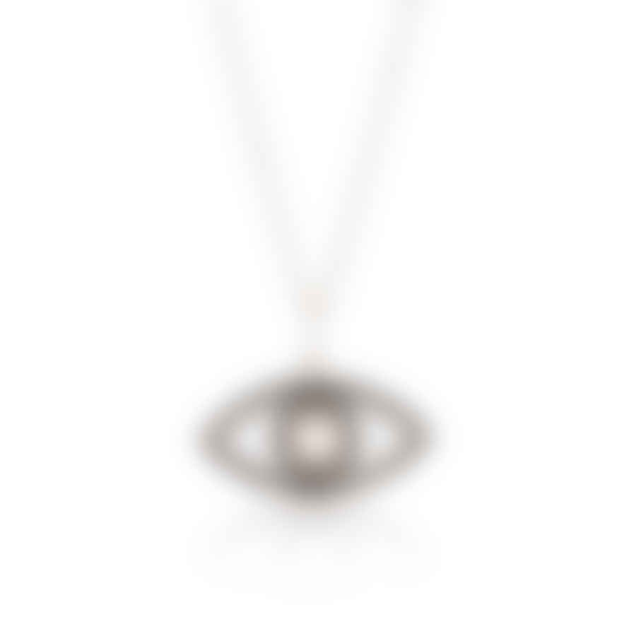 Scream Pretty  Opal Eye Necklace - Silver