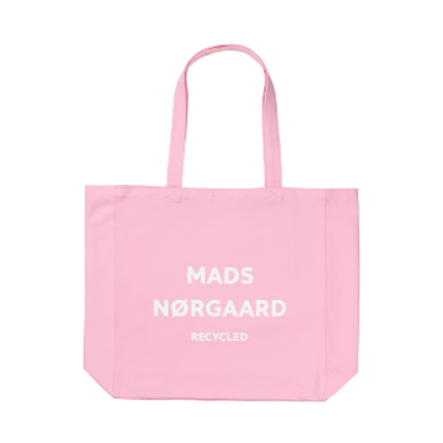 Mads Norgaard Recycled Boutique Athene Bag - Pink/White