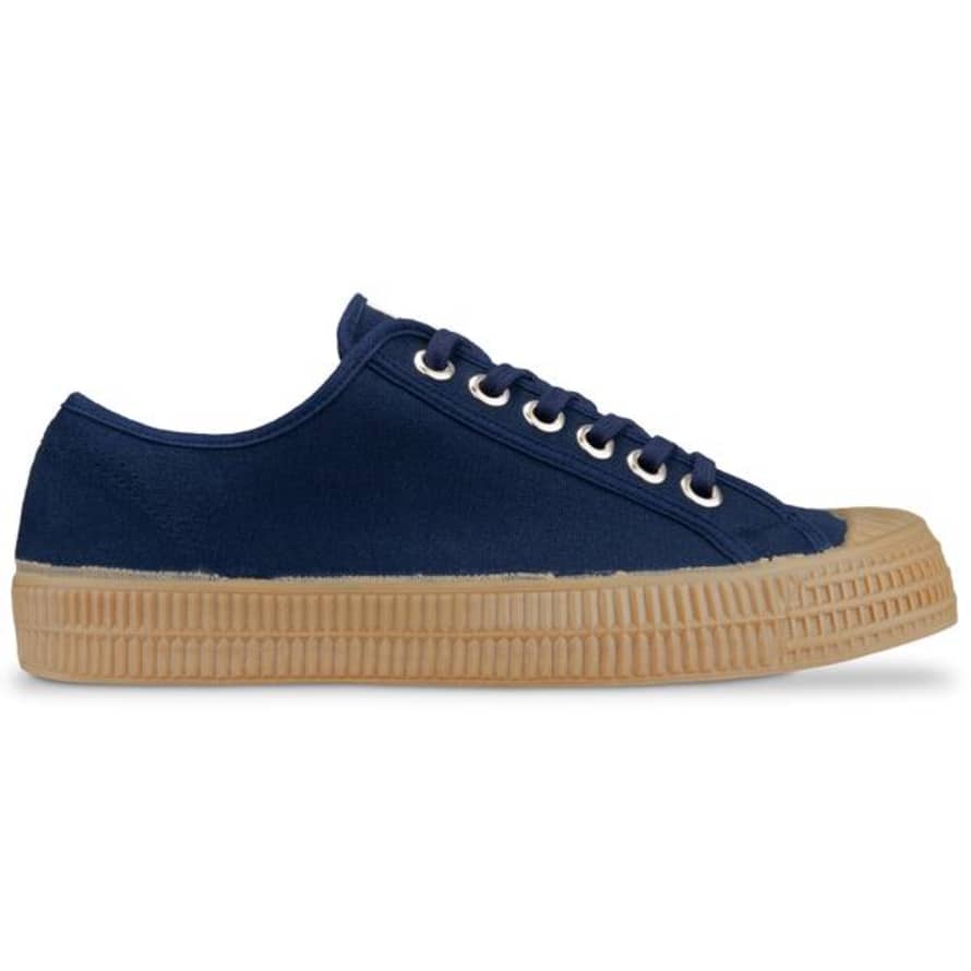 Novesta Star Master Trainers Navy Brown Shoes