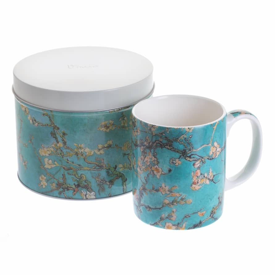 John Beswick Van Gogh - Almond Blossom China Mug & Tin Set