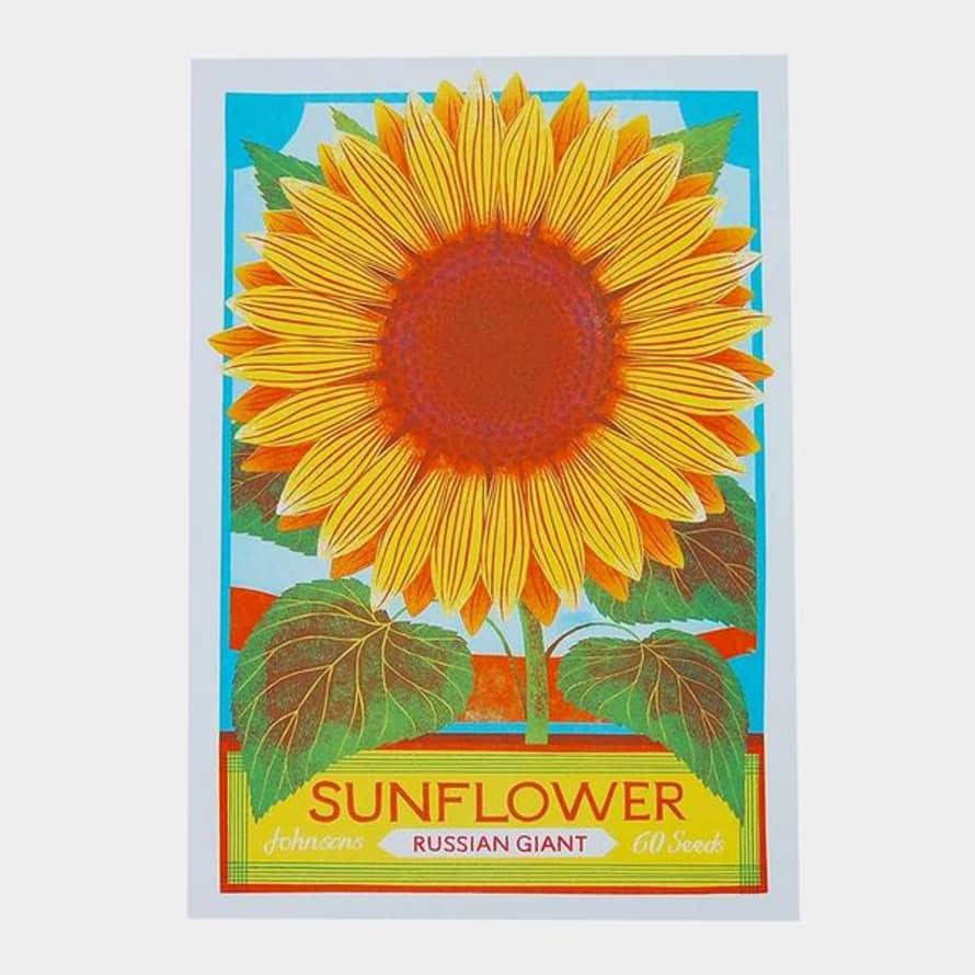 Printer Johnson Sunflower Print