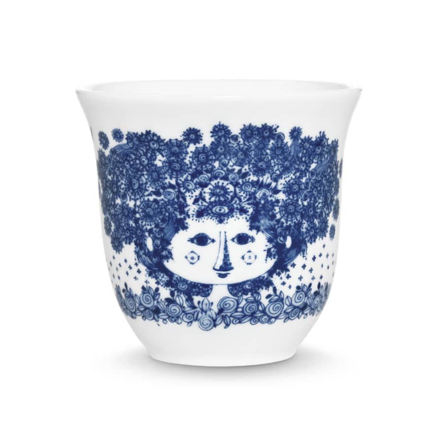 Bjorn Wiinblad Felicia Ceramic Thermal Mug Blue