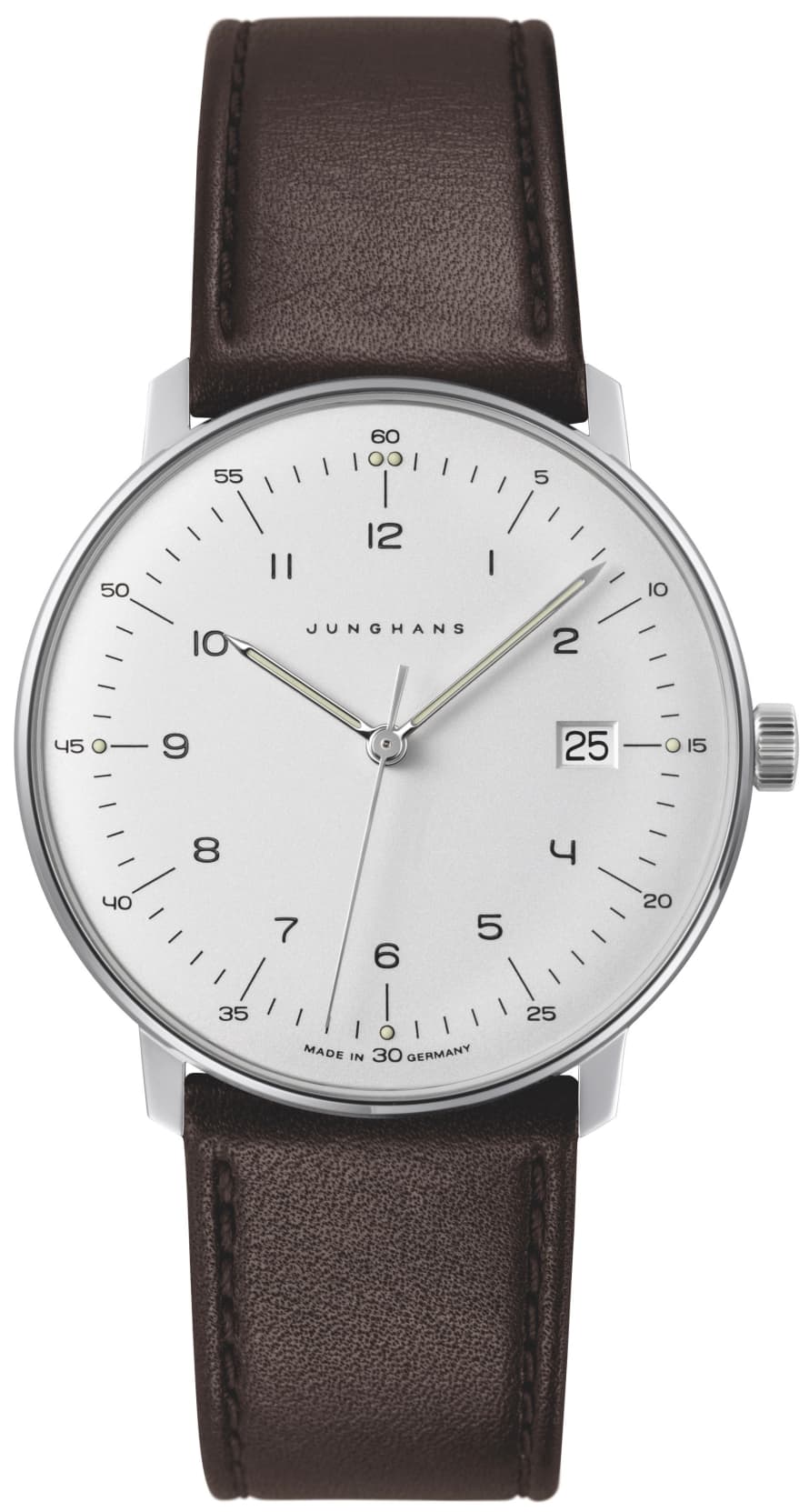 Junghans Max Bill Ref. 041/4461.04 Steel Quartz Wristwatch