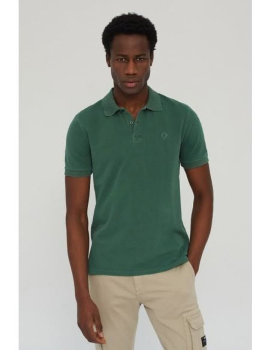 Ecoalf Ted Polo Slim Fit Esmerald Green
