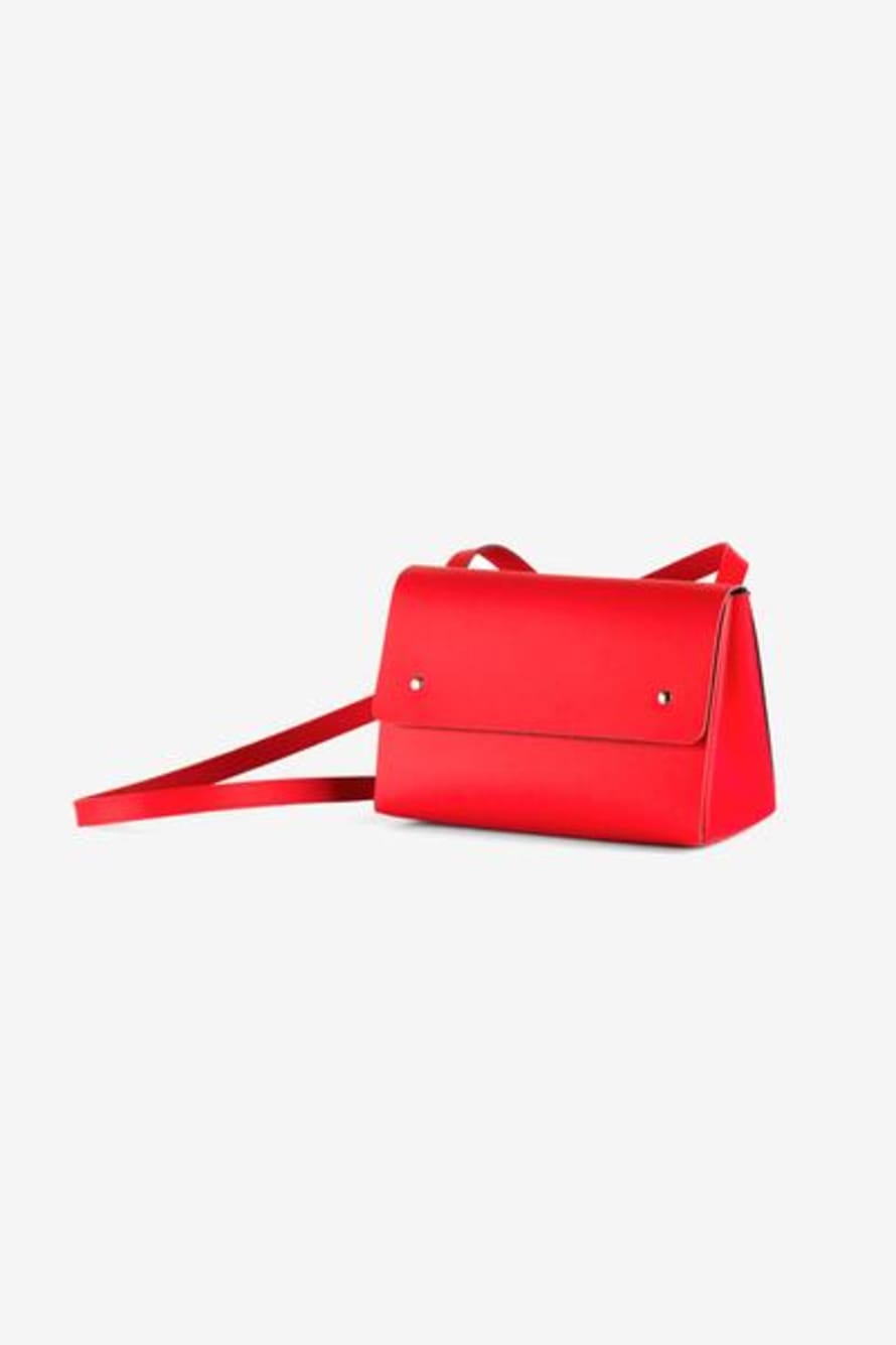 Walk With Me Brand Triangle Bucket Red
