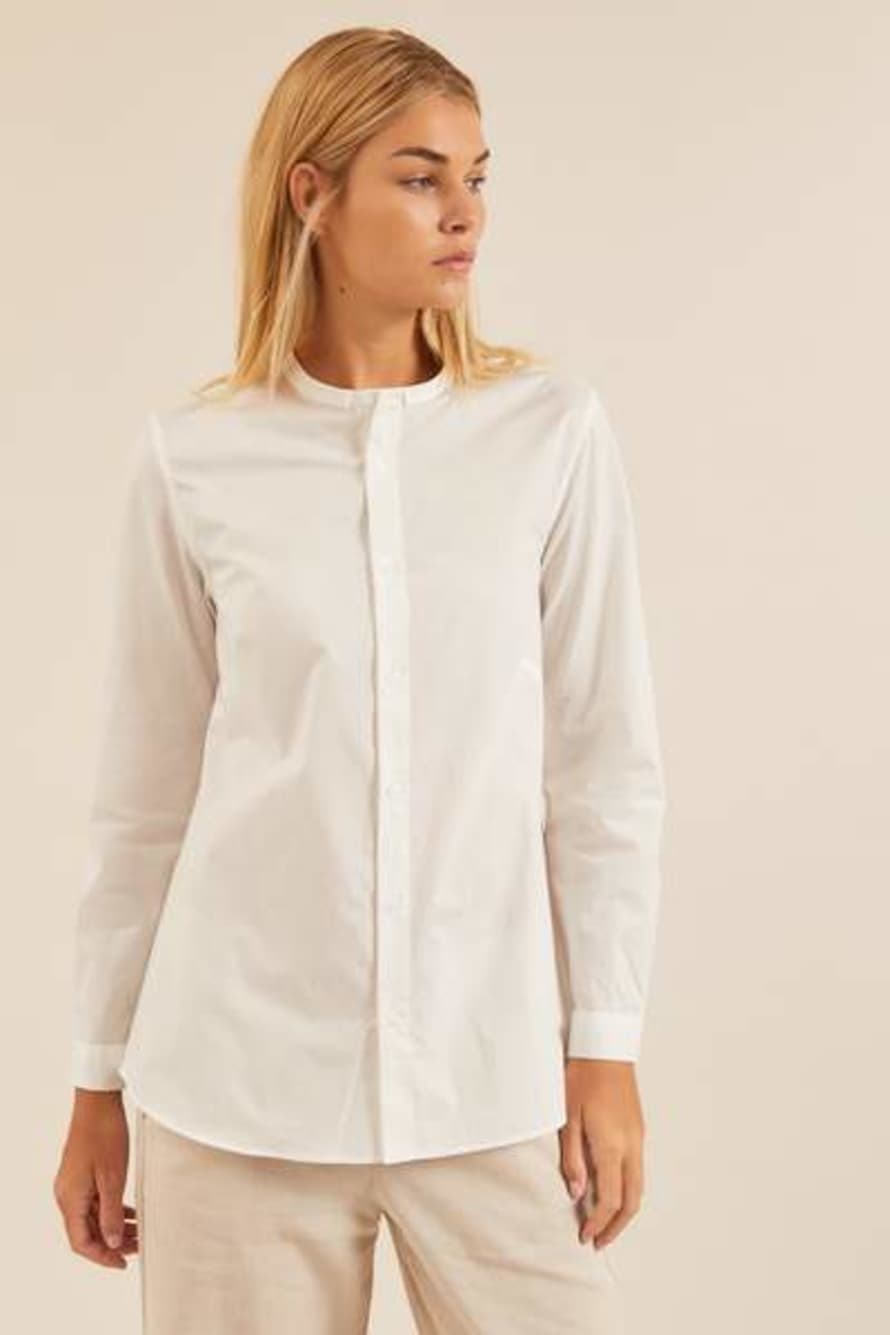 Lanius White Long Sleeve Shirt