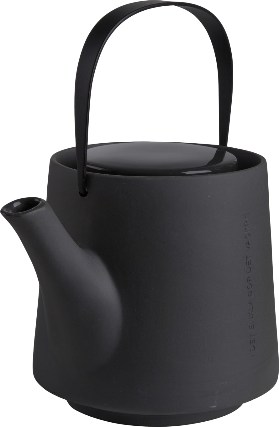 Ernst Dark Grey Teapot 
