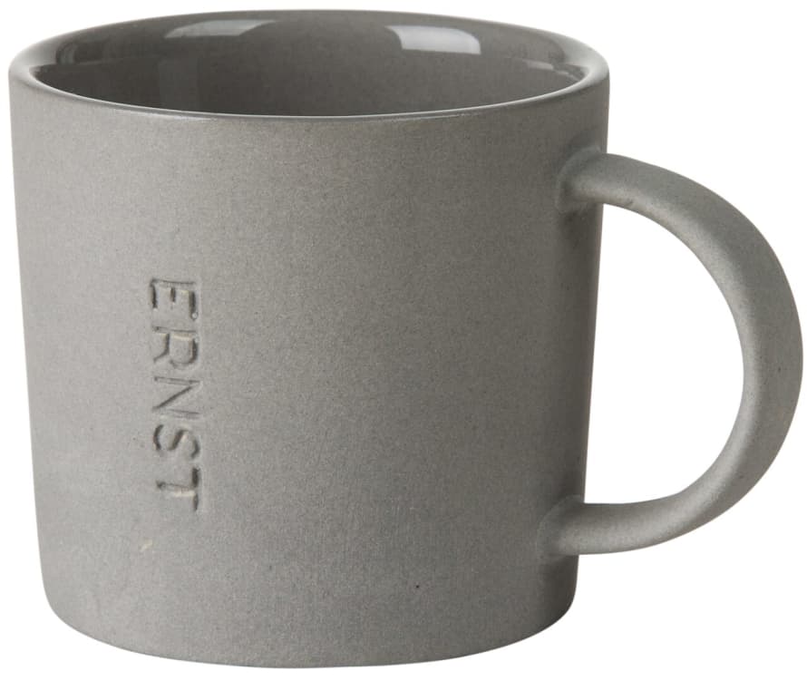Ernst Stoneware Grey Expresso Cup 