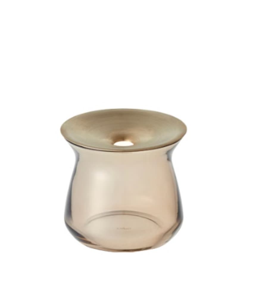 Kinto 80x70mm Brown Glass Luna Vase