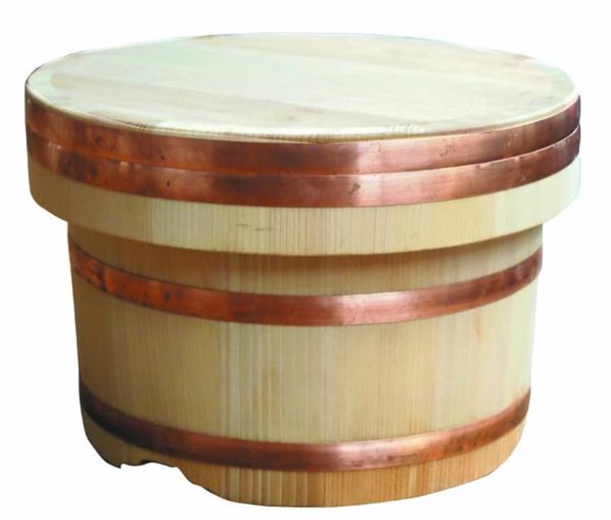 Japan-Best.net Matsunoya Wooden Cooked Rice Container L
