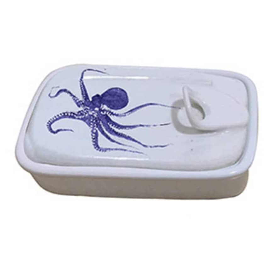 BySphere Ceramic Terrine Octopus Container