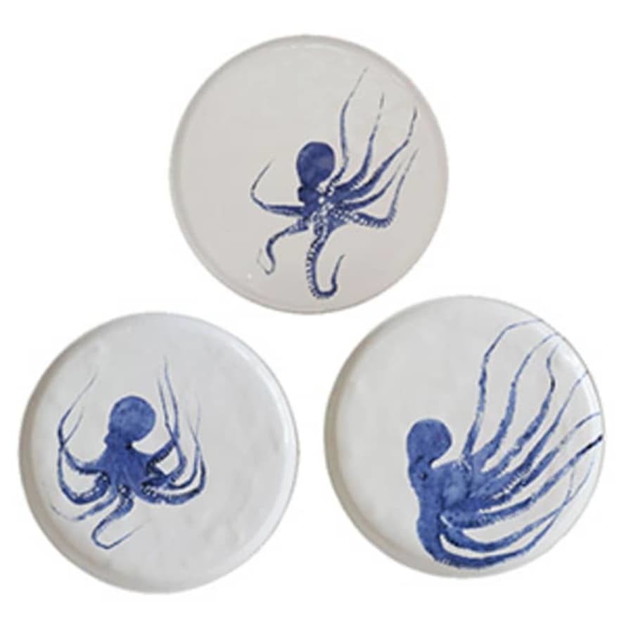 BySphere Ceramic Octopus Plate