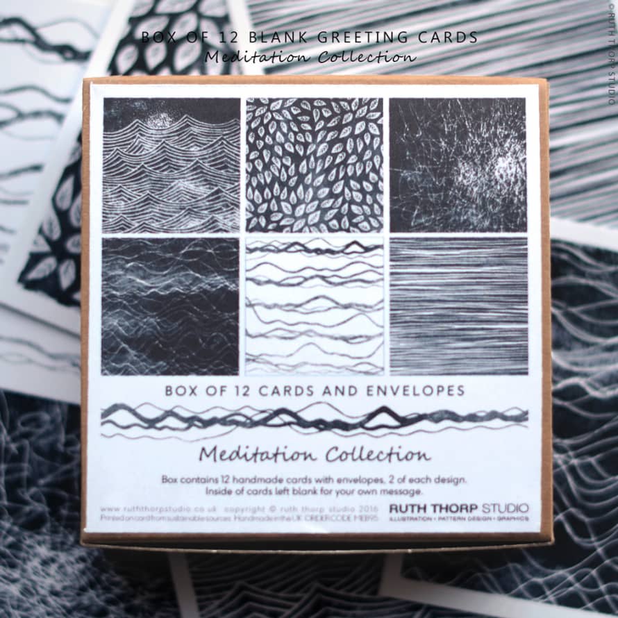 Ruth Thorp Studio Meditation Collection Box of 12 Cards