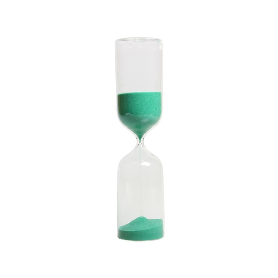 &klevering Green Transparent Hourglass