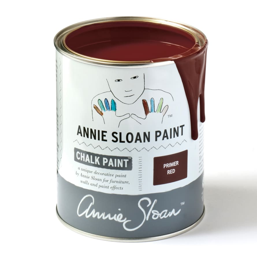 Annie Sloan Primer Red Chalk Paint - 1 Litre Tin
