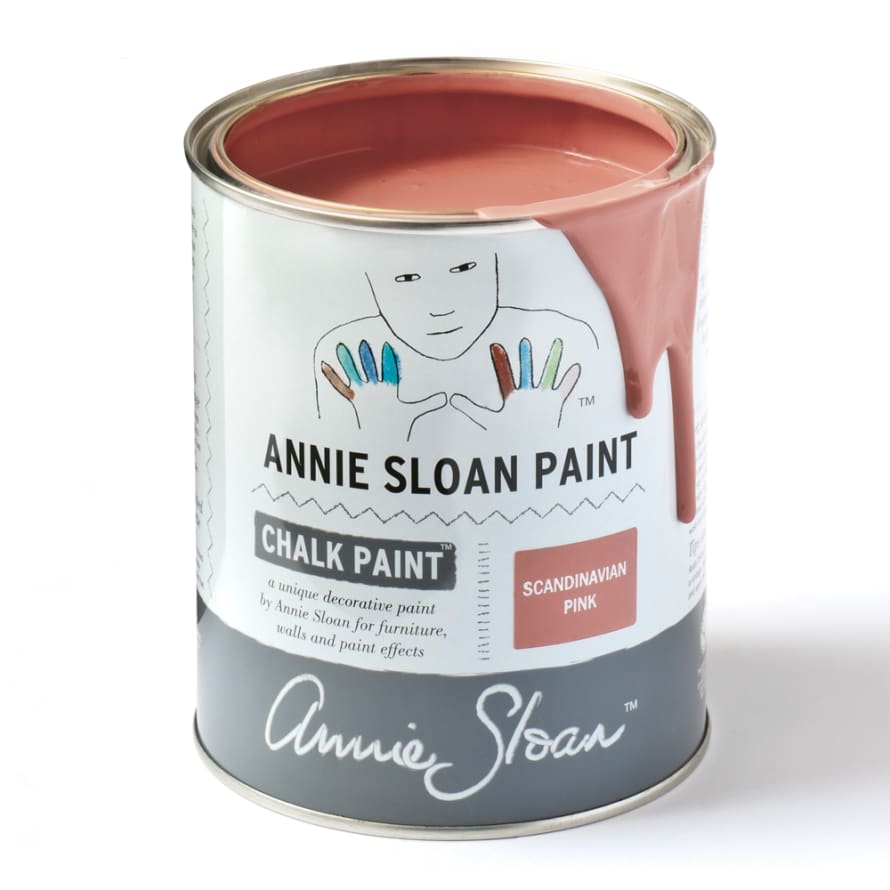 Annie Sloan Scandinavian Pink Chalk Paint - 1 Litre Tin