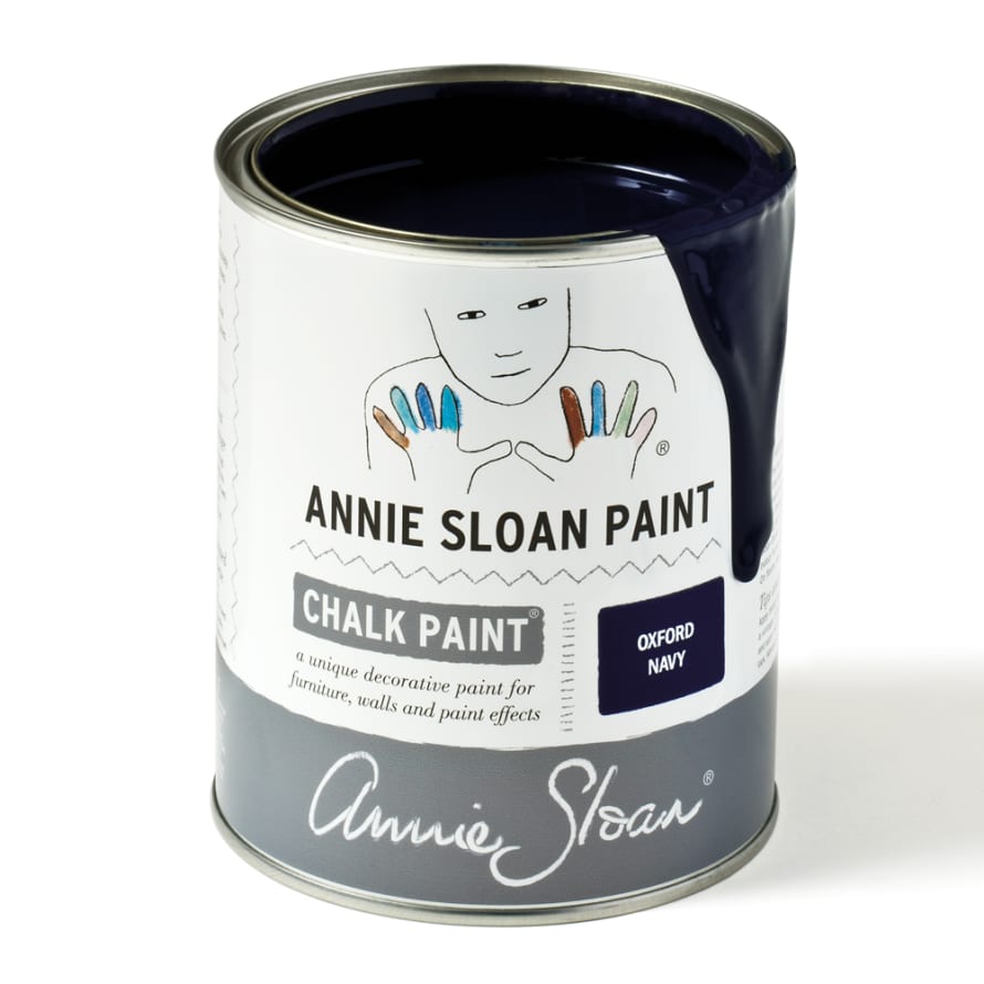Annie Sloan Oxford Navy Chalk Paint - 1 Litre Tin