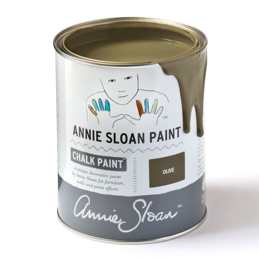 Annie Sloan Olive Chalk Paint - 1 Litre Tin