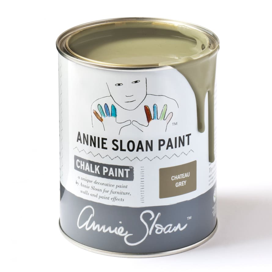 Annie Sloan Chateau Grey Chalk Paint - 1 Litre Tin