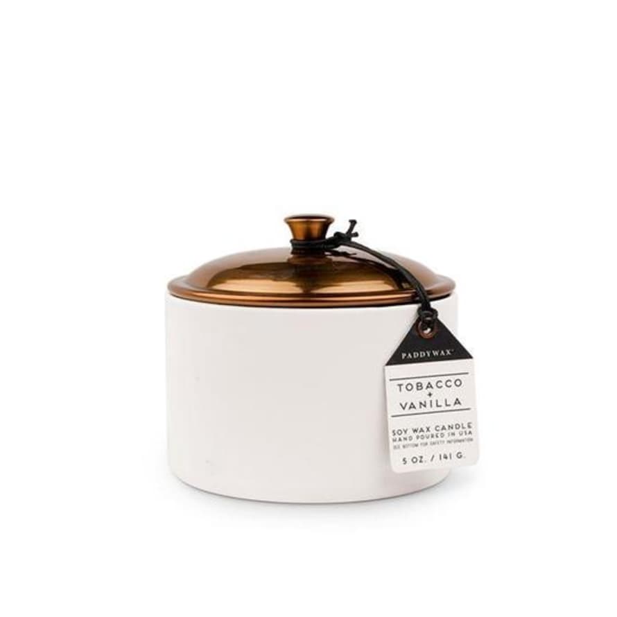 Paddywax Hygge Scented Candle - Tobacco & Vanilla