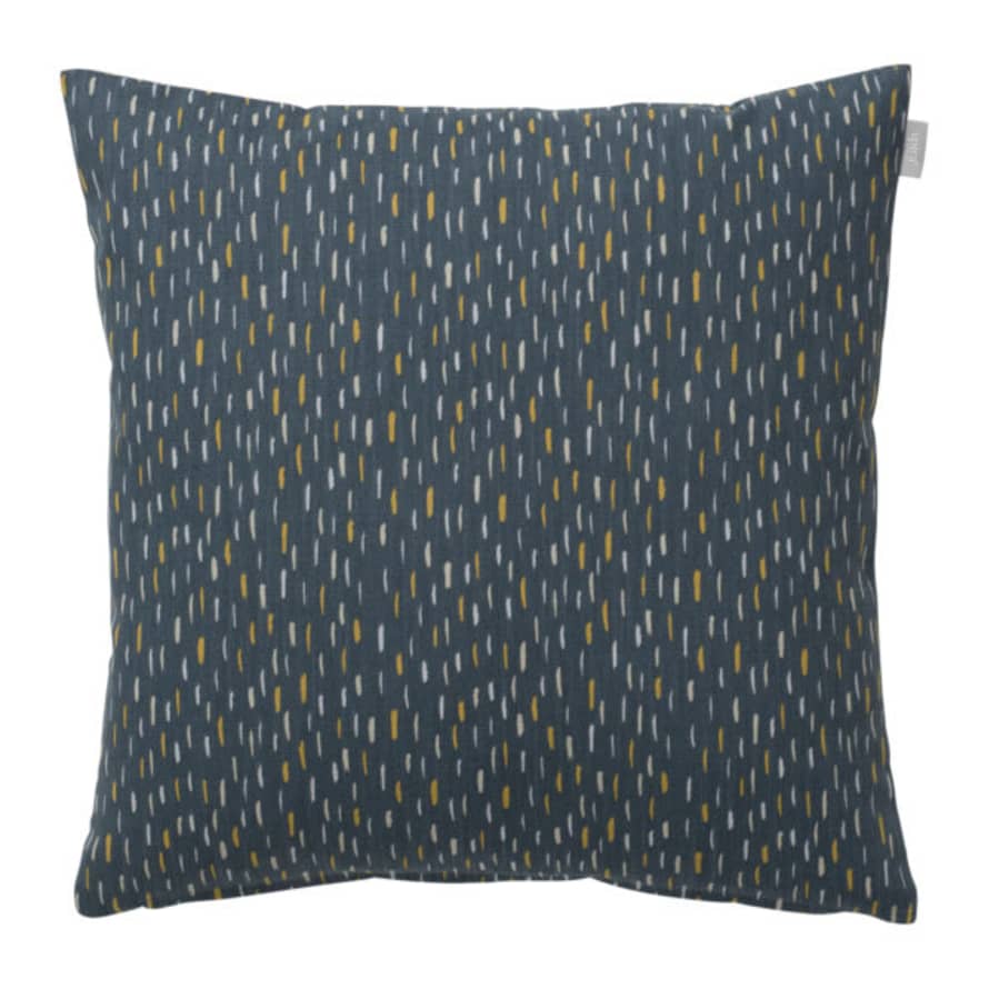 Spira of Sweden Blue Art Cushion Cover