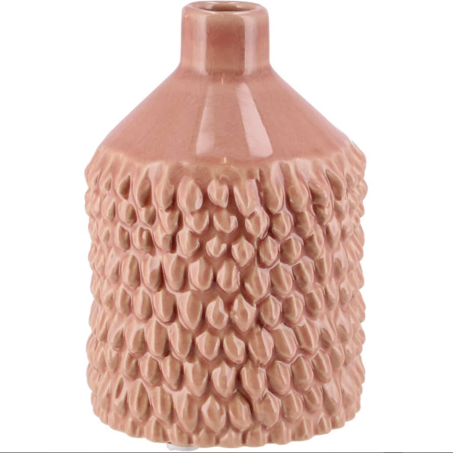 Vasenglück Pink Salmon Ceramic Vase