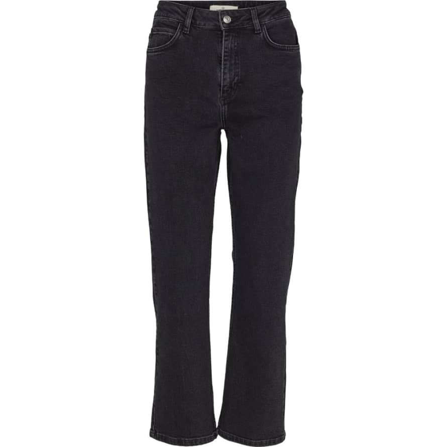 Basic Apparel Washed Black Ellen Jeans