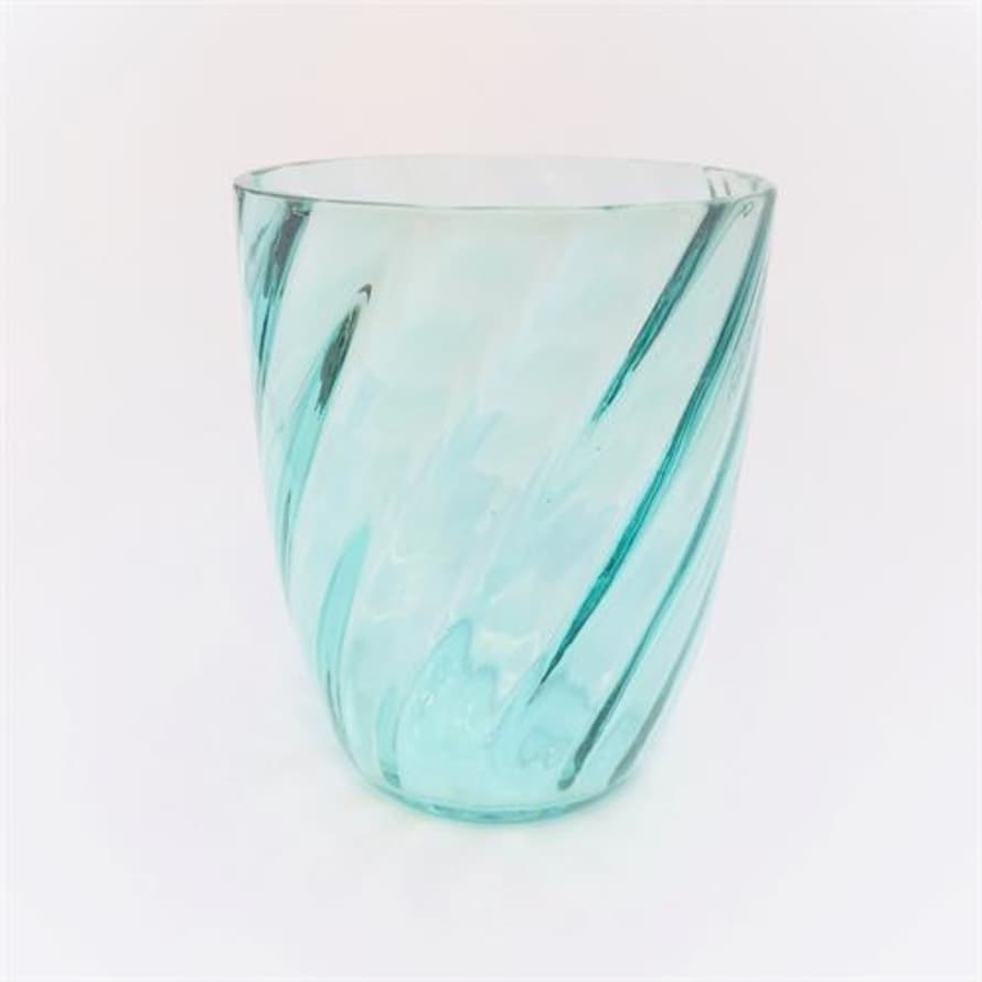 Anna Von Lipa Green Swirl Beryl Glass