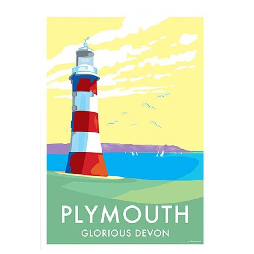 Becky Bettesworth Plymouth Hoe Print