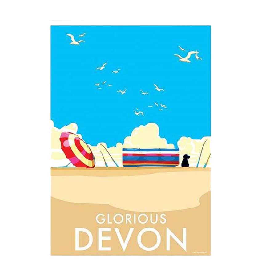 Becky Bettesworth Glorious Devon A4 Print