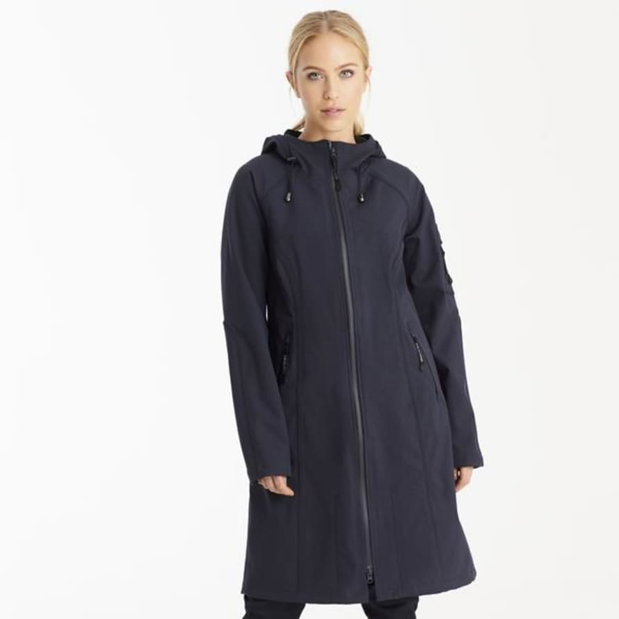 Trouva: Ilse Jacobsen Long Black Raincoat 37L