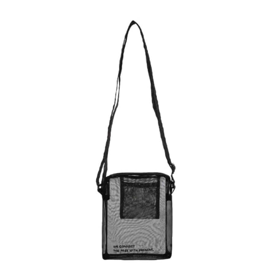 OIMU Sheer Silk(No-Bnag) Mini Shoulder Bag in Black