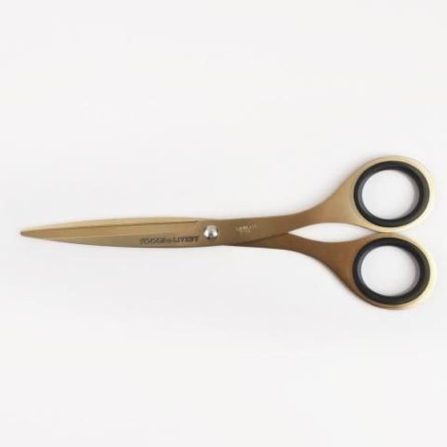 Tools To Liveby Scissors 6.5" in Gold Metal