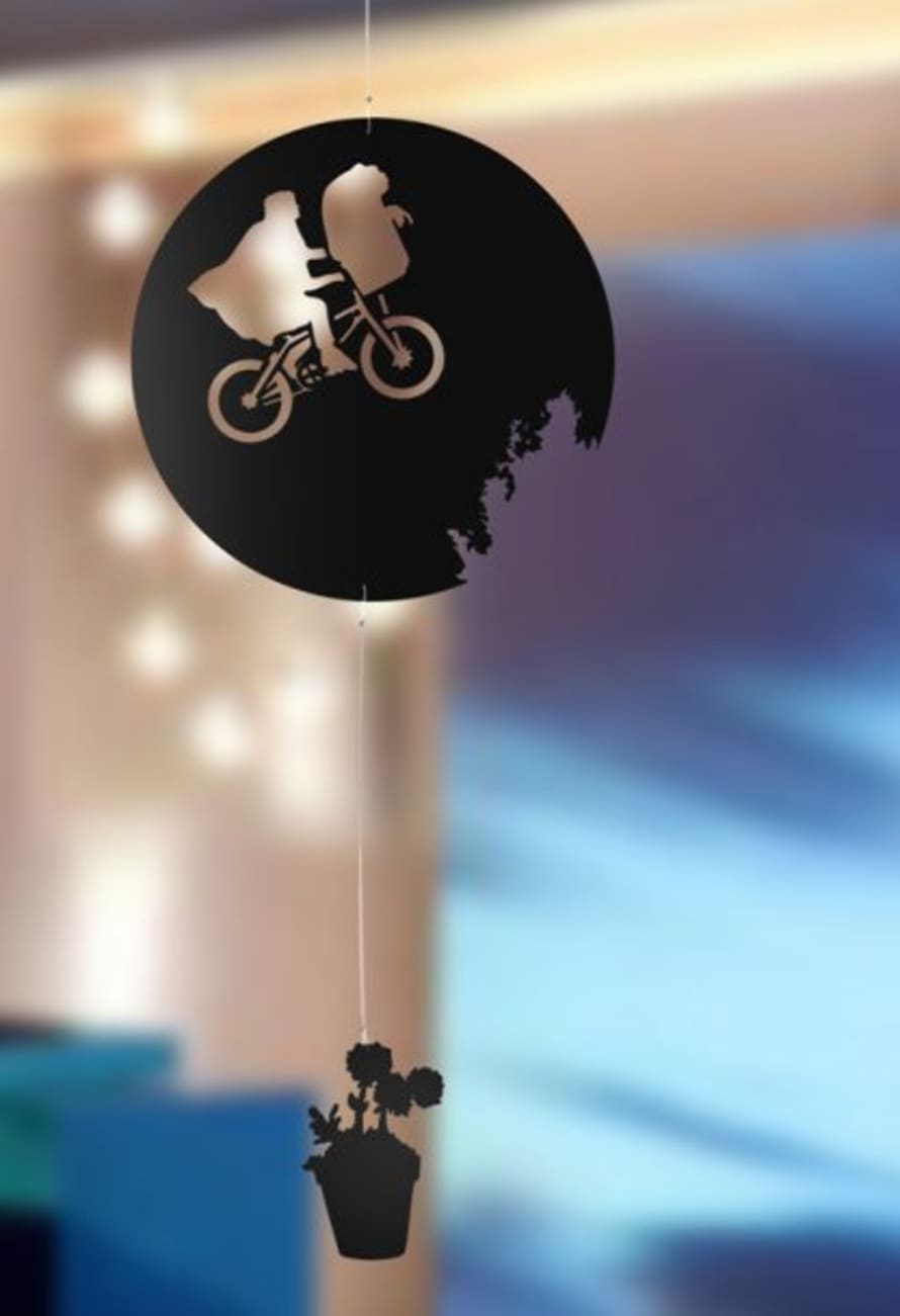 Perro Feo Workshop Silhouette Decorative Hanging ET Mobile