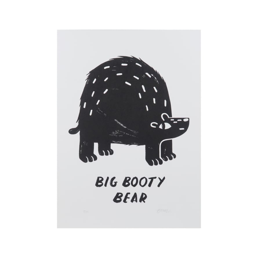 BETHAN WOOLLVIN Big Booty Bear Print