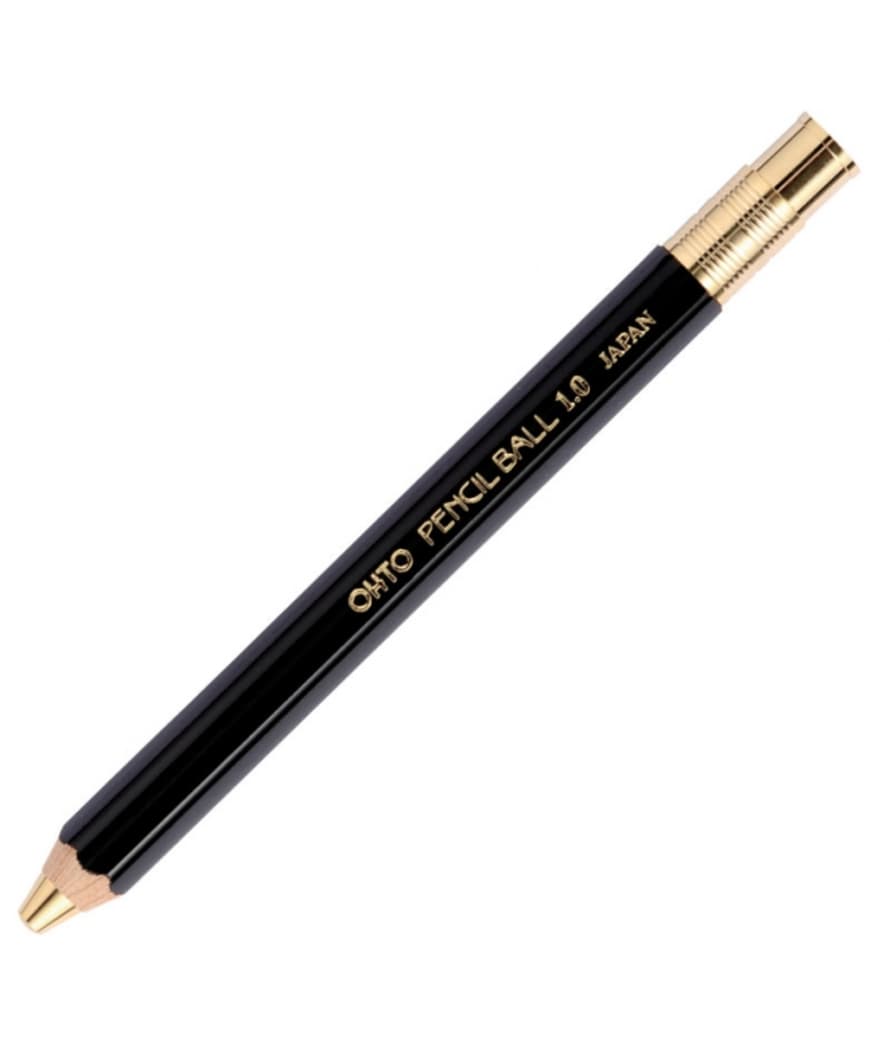 Ohto Black 1.0 Ballpoint Pen