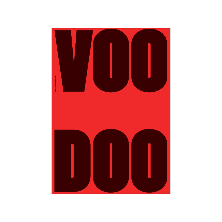 PLTY Get It Out - WOO DOO Poster - 50x70 cm