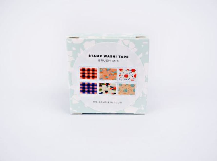 The Completist Brush Mix Stamp Washi Tape
